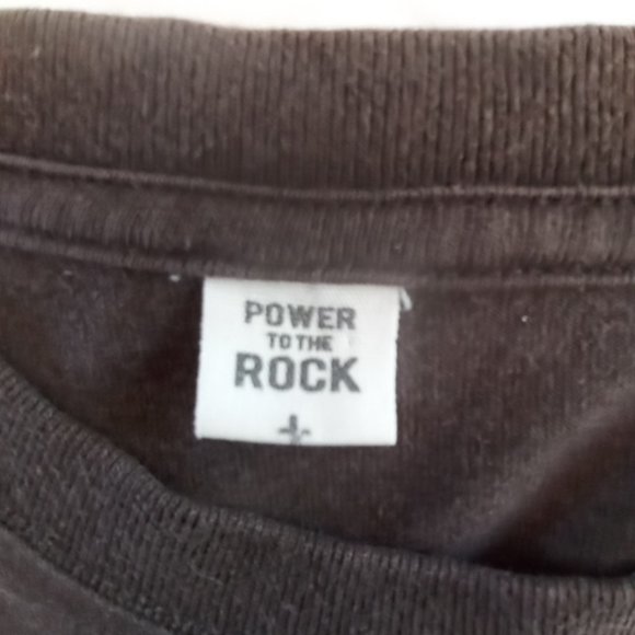 Aerosmith Aero Force graphic dark grey T-Shirt Size large - Picture 4 of 7